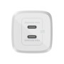 Belkin Dual USB-C GaN Wall Charger with PPS 45W , WCH011vfWH