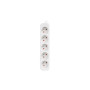 Lanberg Cable Power Strip, 5X French Outlets Quality-Grade Copper, 1.5 m , PS0-05E-0150-W