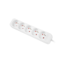 Lanberg Cable Power Strip, 5X French Outlets Quality-Grade Copper, 1.5 m , PS0-05E-0150-W