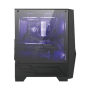 MSI MAG FORGE 100M PC Case, Mid-Tower, USB 3.2, Black MSI , MAG FORGE 100M , Black , ATX , Power supply included No