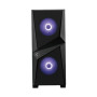 MSI MAG FORGE 100M PC Case, Mid-Tower, USB 3.2, Black , MSI , MAG FORGE 100M , ATX , Black