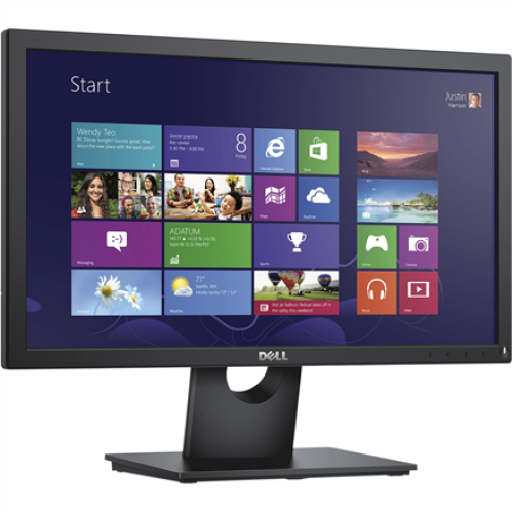 Dell E Series E2016HV 20 TN HD 1600 x 900 16:9 5 ms 250 cd/m² Black VGA 60 Hz