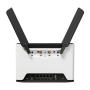MikroTik Chateau LTE18 ax S53UG+5HaxD2HaxD-TC&EG18-EA 802.11ax, 574 Mbit/s (2.4 GHz) / 1200 Mbit/s (5 GHz) Mbit/s, Ethernet LAN (RJ-45) ports 4, 4G, 1 , Chateau LTE18 ax , S53UG+5HaxD2HaxD-TC&EG18-EA , 802.11ax , 574 Mbit/s (2.4 GHz) / 1200 Mbit/s