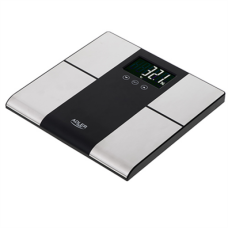Adler , Bathroom scale with analyzer , AD 8165 , Maximum weight (capacity) 225 kg , Accuracy 100 g , Body Mass Index (BMI) measuring , Stainless steel/Black