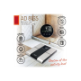 Adler , Bathroom scale with analyzer , AD 8165 , Maximum weight (capacity) 225 kg , Accuracy 100 g , Body Mass Index (BMI) measuring , Stainless steel/Black