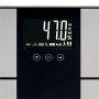 Adler , Bathroom scale with analyzer , AD 8165 , Maximum weight (capacity) 225 kg , Accuracy 100 g , Body Mass Index (BMI) measuring , Stainless steel/Black