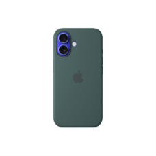 Apple Case with MagSafe , Apple , iPhone 16 , Silicone , Lake Green