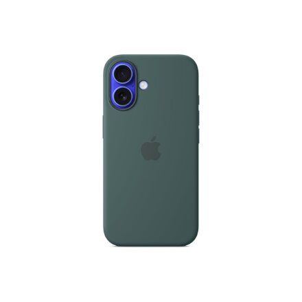 Apple Case with MagSafe , Apple , iPhone 16 , Silicone , Lake Green