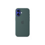 Apple Case with MagSafe , Apple , iPhone 16 , Silicone , Lake Green