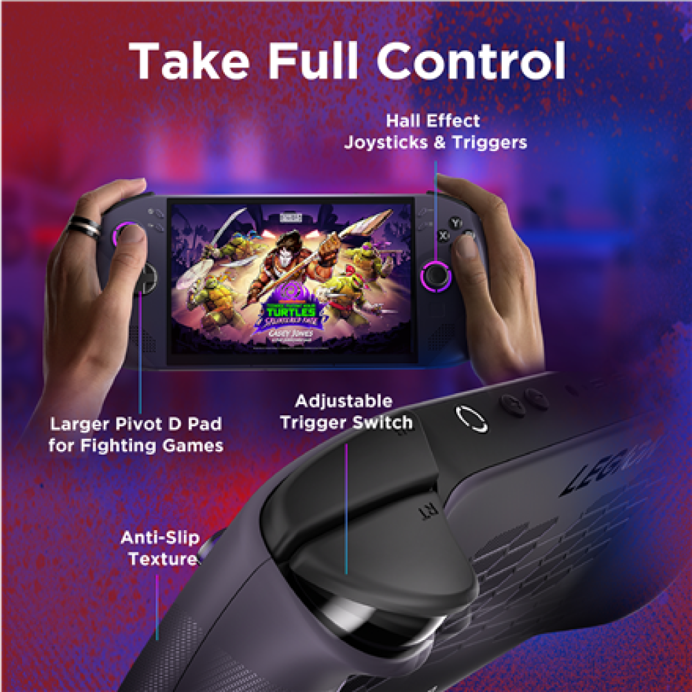 Lenovo Legion Go S 8ARP1 (Power adapter not included) , 8 , Touchscreen , AMD Ryzen Z2 Go , 32 GB , Solid-state drive capacity 1000 GB , AMD Radeon Graphics , Steam OS , Bluetooth version 5.3 , Warranty 24 month(s)