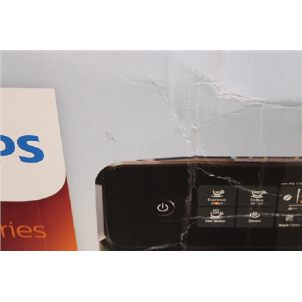 SALE OUT. Philips EP1224/00 Fully automatic coffee machine, 15 bar, 1500 W, Light Gray , Philips Espresso Coffee maker Series 1200 , EP1224/00 , Pump pressure 15 bar , Built-in milk frother , Fully automatic , 1500 W , Light Gray , DAMAGED PACKAGING