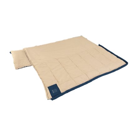 Outwell Contour Lux Deep Blue , Sleeping Bag , 220 x 85 cm , Temperature -19 to 15 °C , Right Zipper