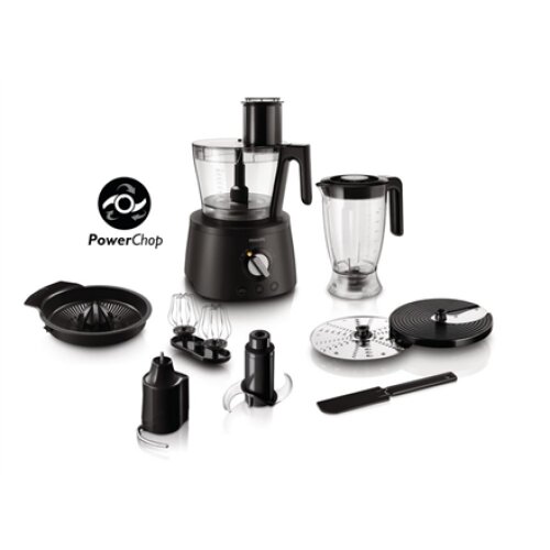 Philips , Avance Collection , Food processor , Food procesor , Bowl capacity 2.2 L , 1000 W , Black