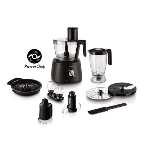 Philips , Avance Collection , Food processor , Food procesor , Bowl capacity 2.2 L , 1000 W , Black