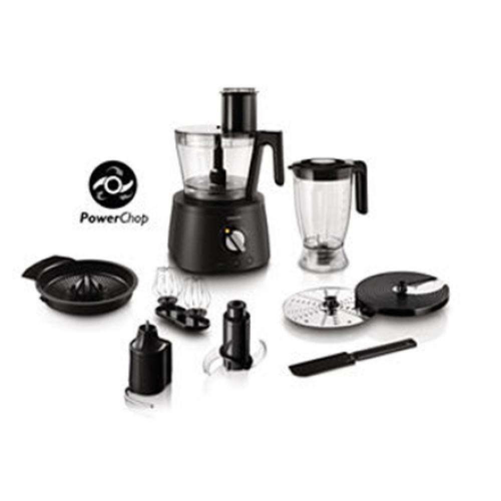 Philips , Avance Collection , Food processor , Food procesor , Bowl capacity 2.2 L , 1000 W , Black