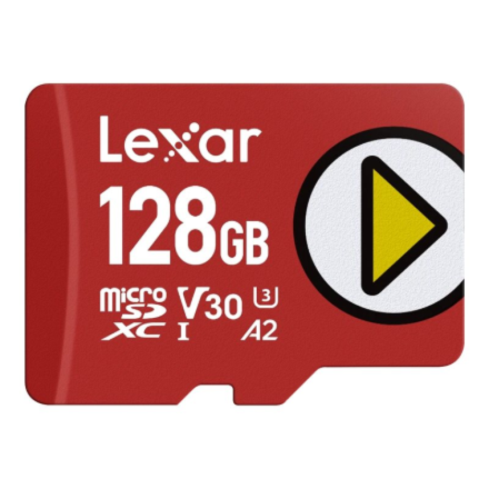 Lexar PLAY , 128 GB , microSDXC , Flash memory class 10