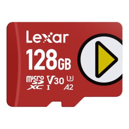 Lexar PLAY , 128 GB , microSDXC , Flash memory class 10