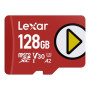 Lexar PLAY , 128 GB , microSDXC , Flash memory class 10