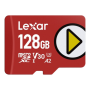 Lexar PLAY , 128 GB , microSDXC , Flash memory class 10