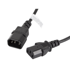 Lanberg , IEC 320 C13 to C14 Cable , CA-C13E-10CC-0018-BK