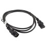 Lanberg , IEC 320 C13 to C14 Cable , CA-C13E-10CC-0018-BK