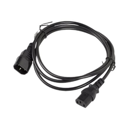 Lanberg , IEC 320 C13 to C14 Cable , CA-C13E-10CC-0018-BK