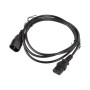 Lanberg , IEC 320 C13 to C14 Cable , CA-C13E-10CC-0018-BK
