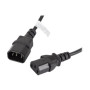 Lanberg , IEC 320 C13 to C14 Cable , CA-C13E-10CC-0018-BK