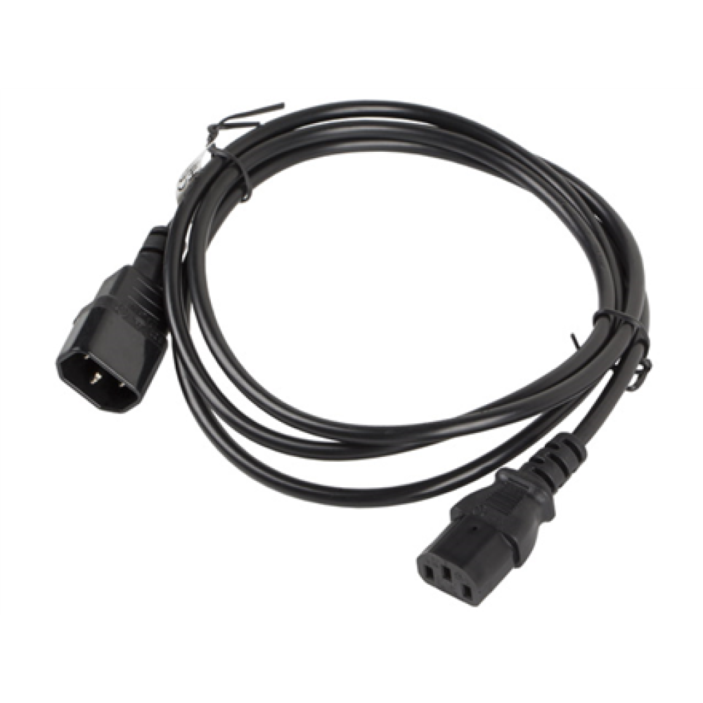 Lanberg , IEC 320 C13 to C14 Cable , CA-C13E-10CC-0018-BK