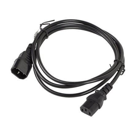 Lanberg , IEC 320 C13 to C14 Cable , CA-C13E-10CC-0018-BK