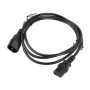 Lanberg , IEC 320 C13 to C14 Cable , CA-C13E-10CC-0018-BK