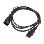 Lanberg , IEC 320 C13 to C14 Cable , CA-C13E-10CC-0018-BK