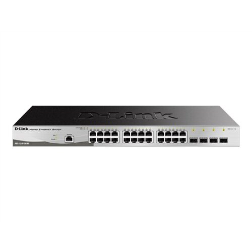 D-Link , Metro Ethernet Switch , DGS-1210-28/ME , Managed L2 , Rack mountable , Gigabit Ethernet (copper) ports quantity 24 , SFP ports quantity 4 , Power supply type Single