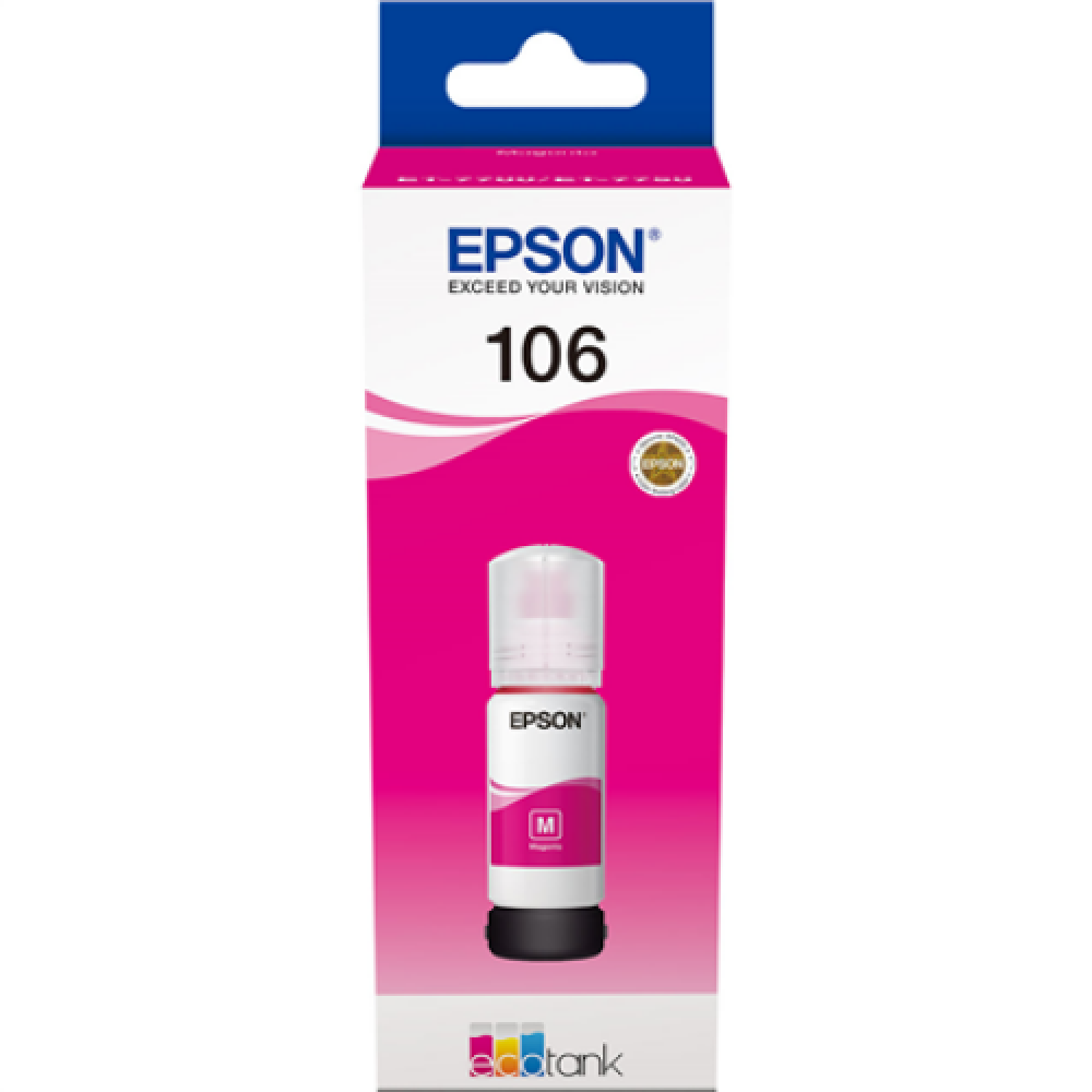 Epson Ecotank , 106 , Ink Bottle , Magenta