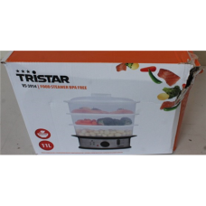 SALE OUT. Tristar , Food Steamer , VS-3914 , Silver , 1200 W , Capacity 11 L , DAMAGED PACKAGING , Number of baskets 3