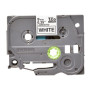 Brother , TZe-221 Laminated Tape , Black on White , TZe , 8 m , 9 cm
