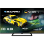 Blaupunkt QLED TV , 32QBG6000S , 32 , Smart TV , Google TV , Black