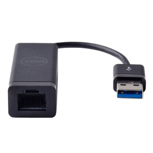 Dell , USB-A 3.0 to Ethernet (PXE Boot) , Black