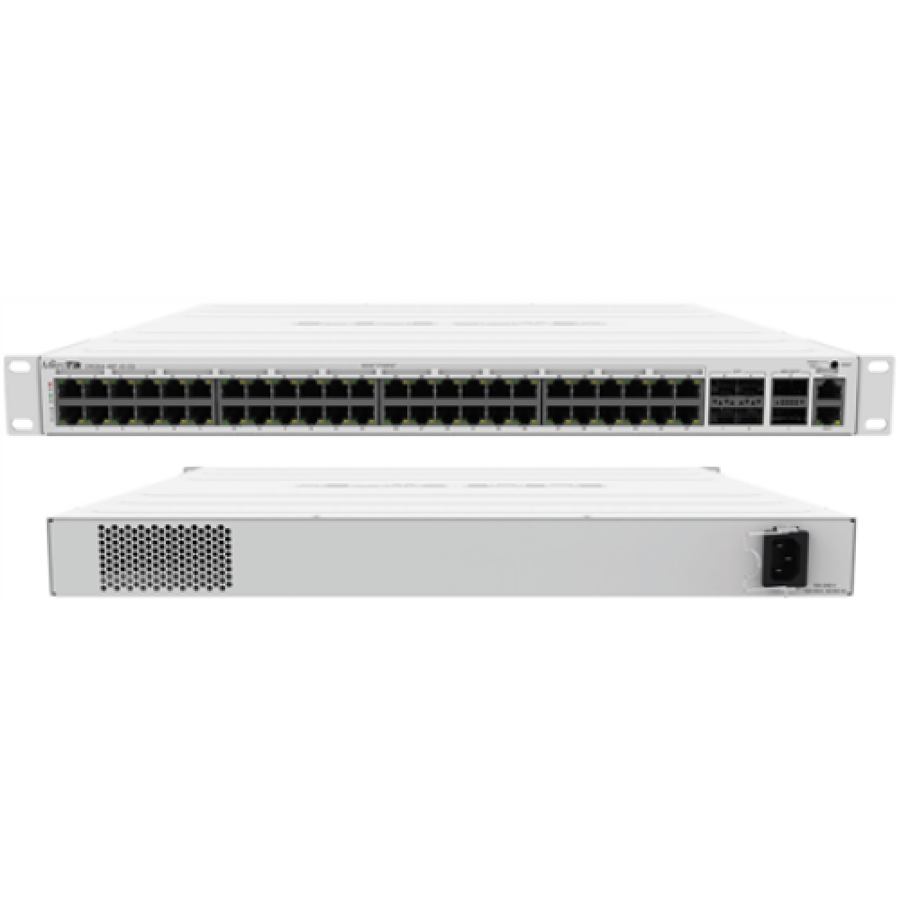 MikroTik Cloud Router Switch 354-48P-4S+2Q+RM with RouterOS L5 License , MikroTik , Rackmountable