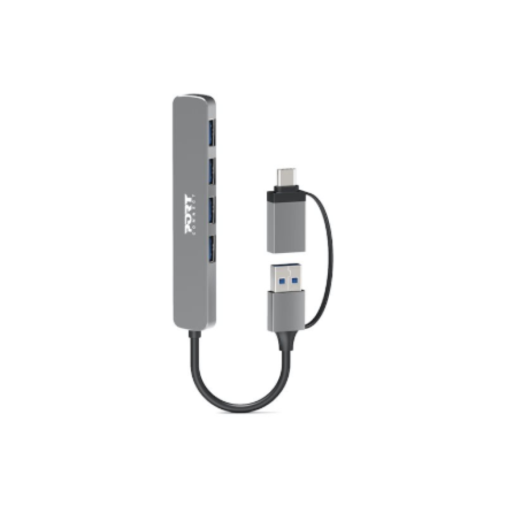 PORT CONNECT Hub USB 4 Ports 3.0 Slim Combo for BtoC , PORT CONNECT
