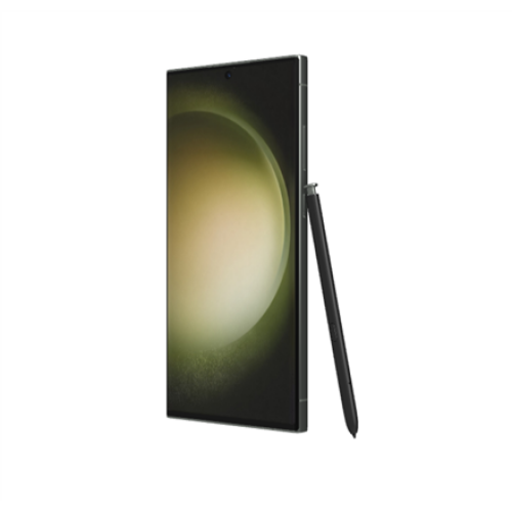 Samsung Galaxy S23 Ultra Green 6.8 Dynamic AMOLED 2X 1440 x 3088 pixels Qualcomm SM8550-AC Snapdragon 8 Gen 2 (4 nm) Internal RAM 8 GB 256 GB Dual SIM Nano-SIM 5G 4G Main camera 200+10+10+12 MP Secondary camera 12 MP Android 13 5000 mAh