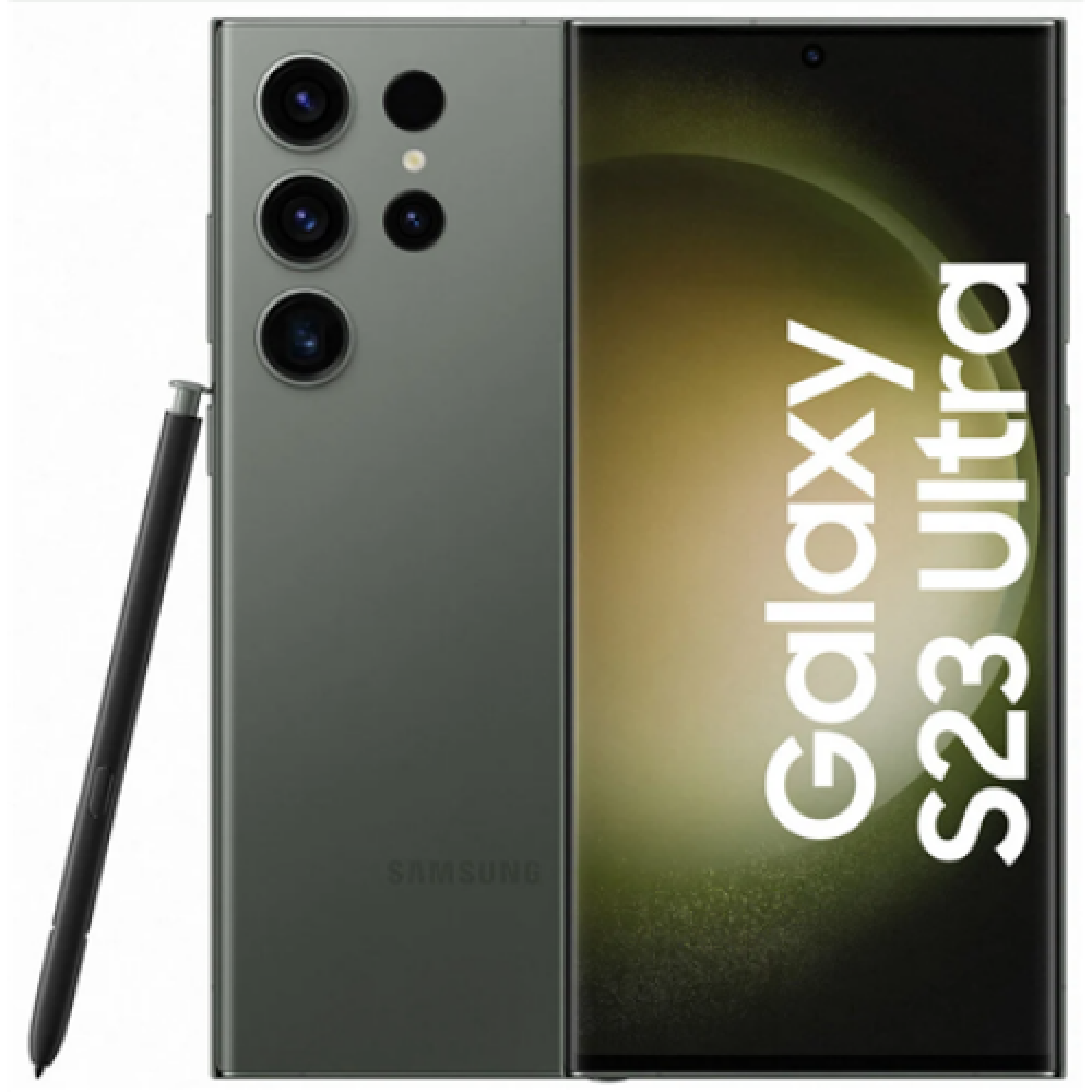 Samsung Galaxy S23 Ultra Green 6.8 Dynamic AMOLED 2X 1440 x 3088 pixels Qualcomm SM8550-AC Snapdragon 8 Gen 2 (4 nm) Internal RAM 8 GB 256 GB Dual SIM Nano-SIM 5G 4G Main camera 200+10+10+12 MP Secondary camera 12 MP Android 13 5000 mAh