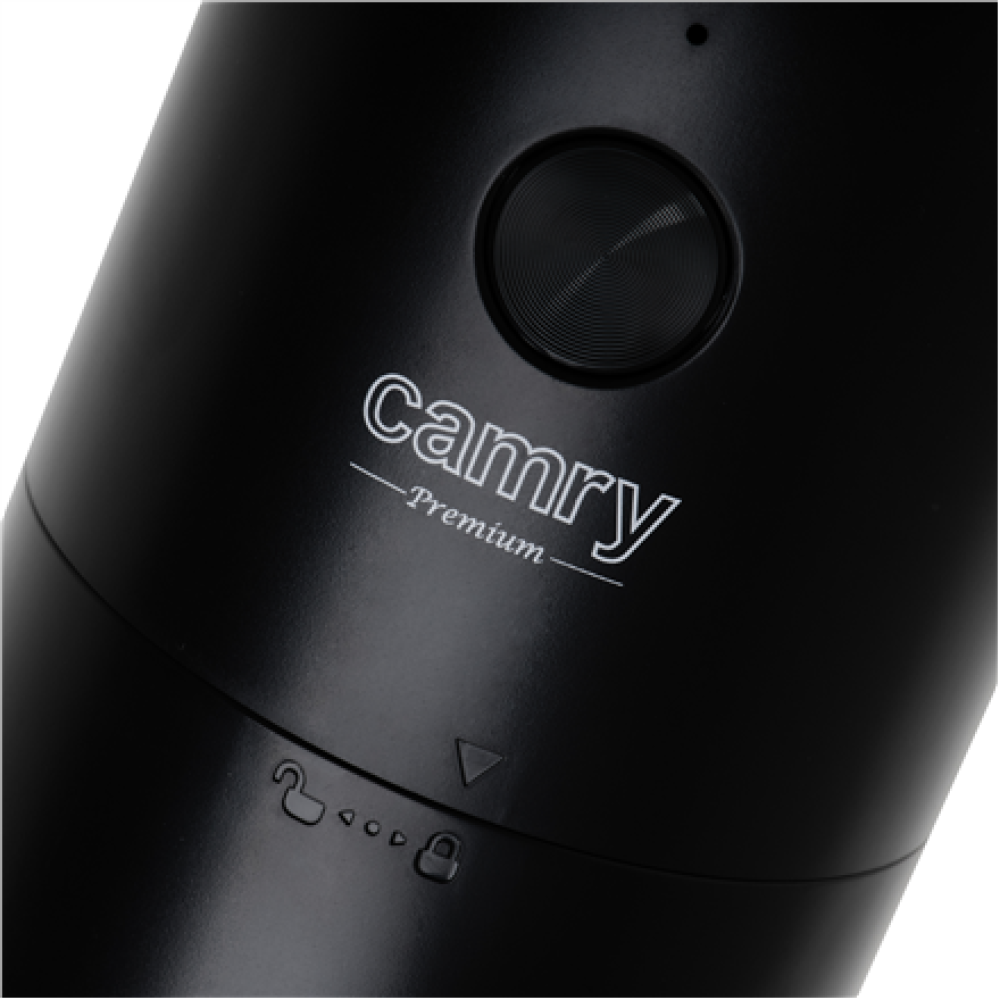 Camry Cordless USB Electric Coffee Grinder , CR 4302 , 25 W , Coffee beans capacity 25-30 g , Black