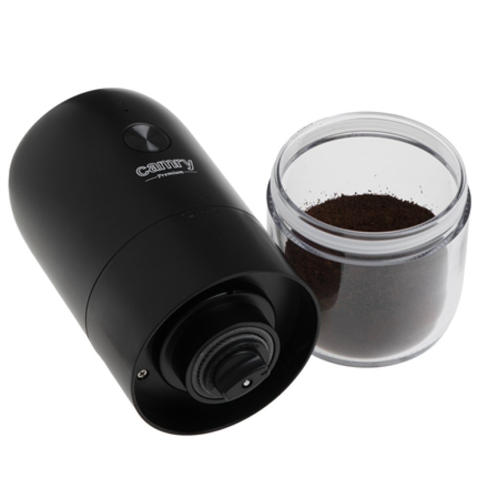 Camry Cordless USB Electric Coffee Grinder , CR 4302 , 25 W , Coffee beans capacity 25-30 g , Black
