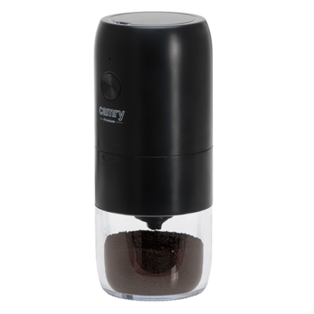 Camry Cordless USB Electric Coffee Grinder , CR 4302 , 25 W , Coffee beans capacity 25-30 g , Black
