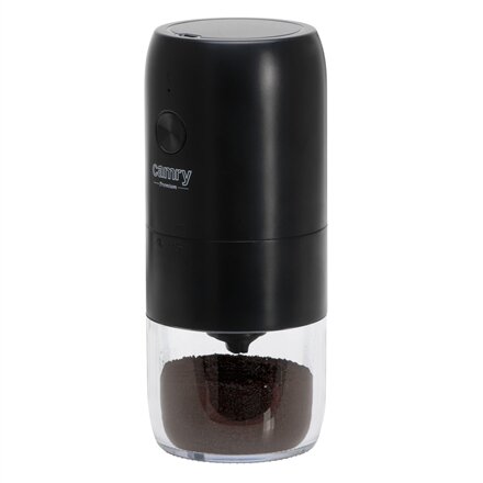 Camry Cordless USB Electric Coffee Grinder , CR 4302 , 25 W , Coffee beans capacity 25-30 g , Black
