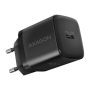AXAGON Wallcharger 1x port USB-C, PD3.0/PPS/QC4+/AFC/FCP/Apple, 20W , ACU-PD20