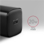 AXAGON Wallcharger 1x port USB-C, PD3.0/PPS/QC4+/AFC/FCP/Apple, 20W , ACU-PD20