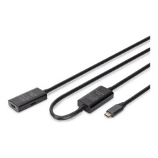 Digitus , Active USB 3.2 Gen1 5G extension cable , DA-73109 , USB-C to USB-C