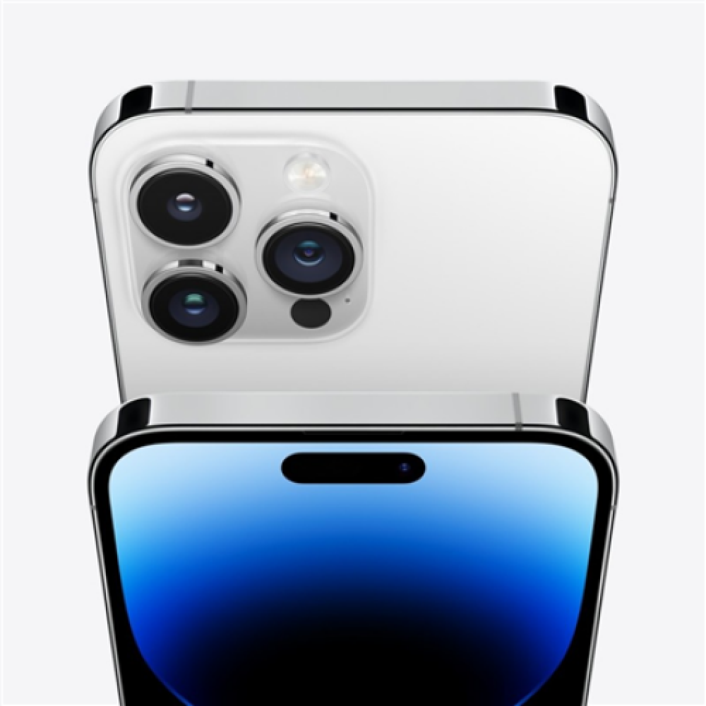 Apple iPhone 14 Pro Silver, 6.1 , Super Retina XDR display with ProMotion, 2532 x 1170 pixels, Apple, A16 Bionic, Internal RAM 6 GB, 256 GB, Dual SIM, Nano-SIM, 5G, Main camera 48+12+12 MP, Secondary camera 12 MP, iOS, 16, 3200 mAh